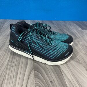 Altra Womens Torin Knit 3.5 Running Shoes Womens Size 11 Black Blue Zero Drop